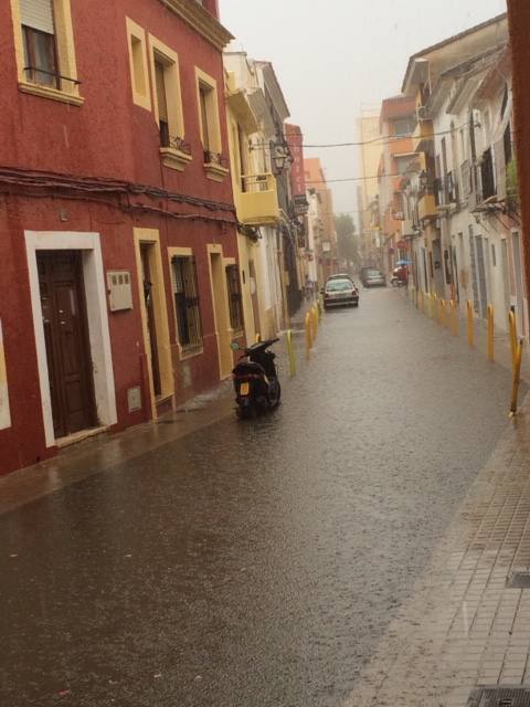 Inundaciones en Dénia