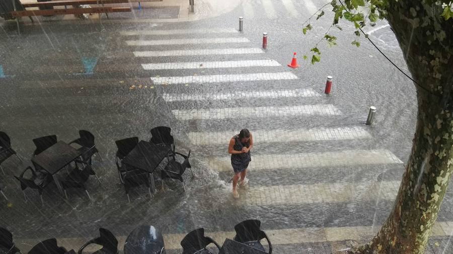 Inundaciones en Dénia