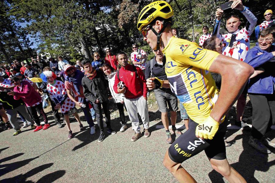 El accidente de Chris Froome en el Tour, en imágenes