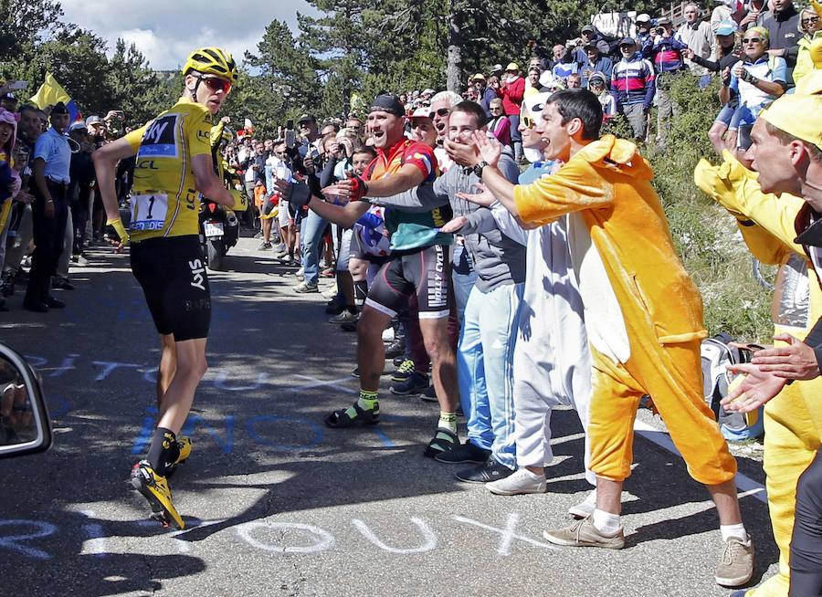 El accidente de Chris Froome en el Tour, en imágenes