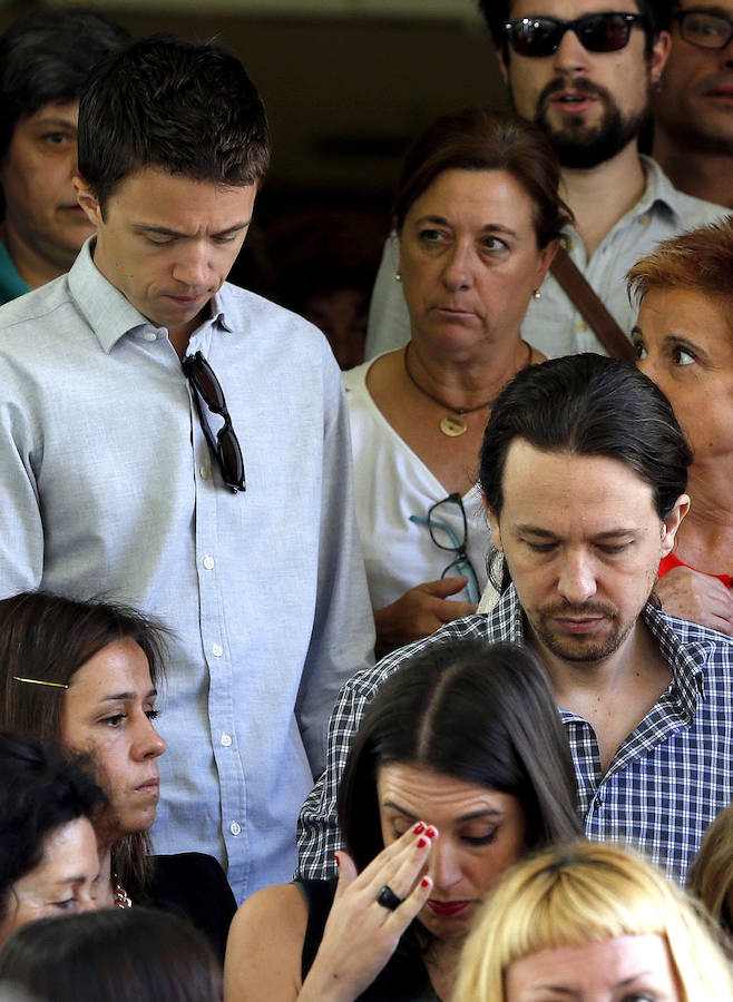 Íñigo Errejón y Pablo Iglesias.