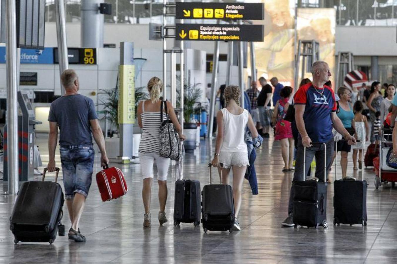 Día de mayor actividad en el Aeropuerto Alicante - Elche