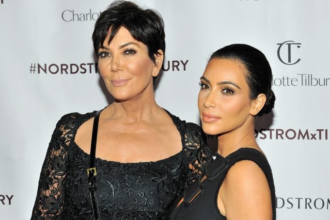 Kris Jenner y Kim Kardashian