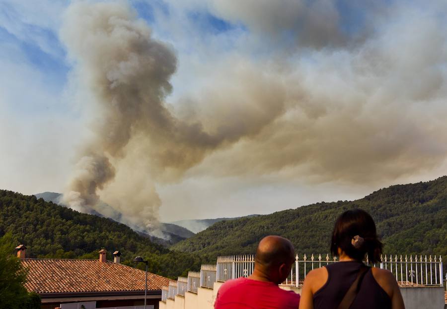 Incendio declarado en Artana