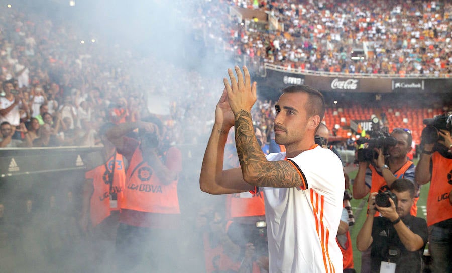 Fotos de la presentación del Valencia CF en Mestalla