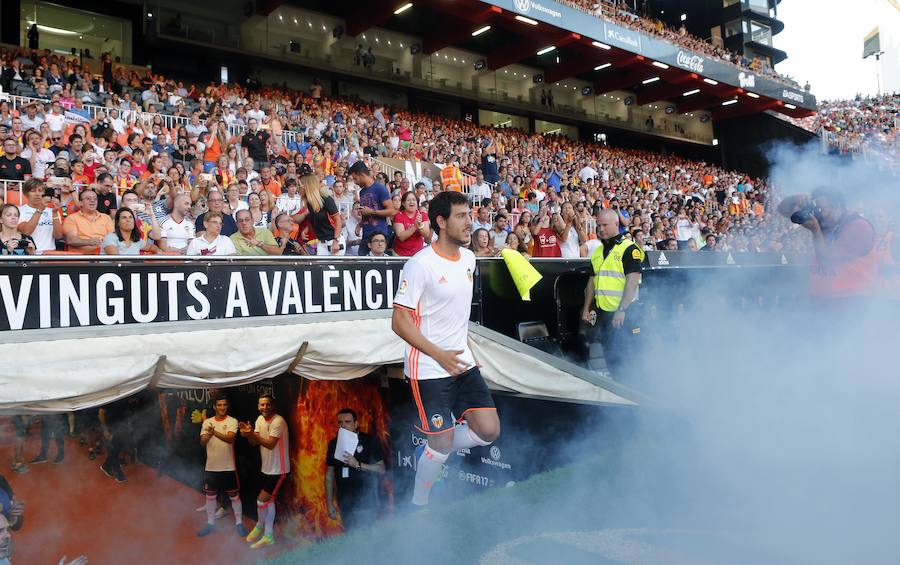 Fotos de la presentación del Valencia CF en Mestalla