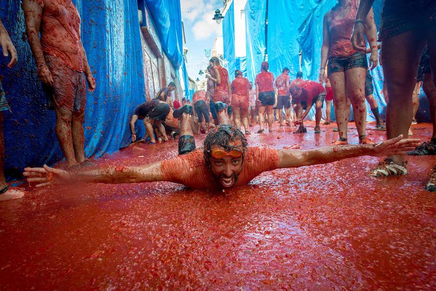 Fotos de la &#039;Tomatina de Buñol&#039; 2016