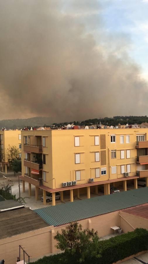 Fotos del incendio de la Granadella, en Xàbia y Benitatxell