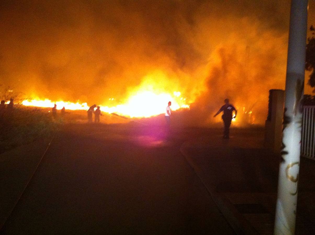 Fotos del incendio de la Granadella, en Xàbia y Benitatxell