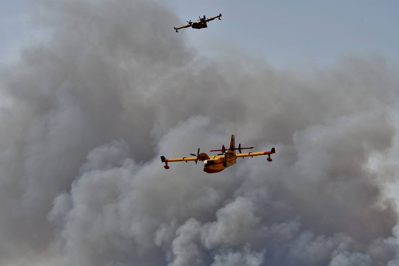 Fotos del incendio de la Granadella, en Xàbia y Benitatxell