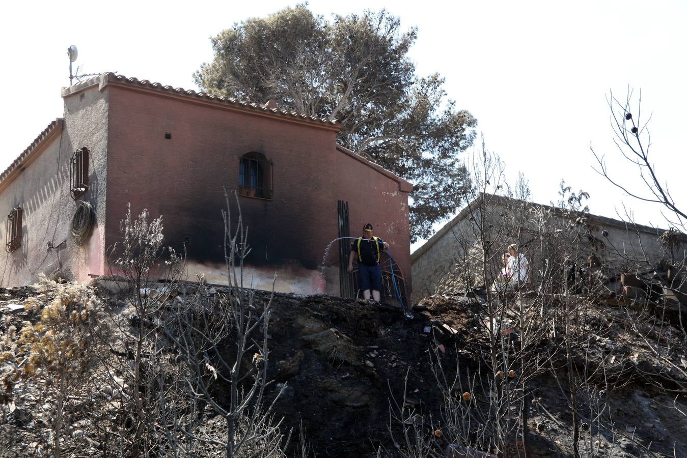 Fotos del incendio de la Granadella, en Xàbia y Benitatxell