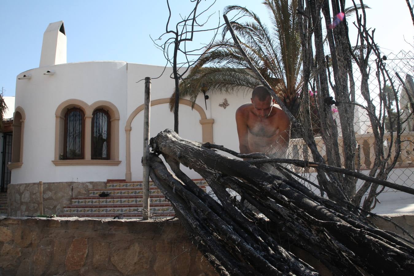 Fotos del incendio de la Granadella, en Xàbia y Benitatxell