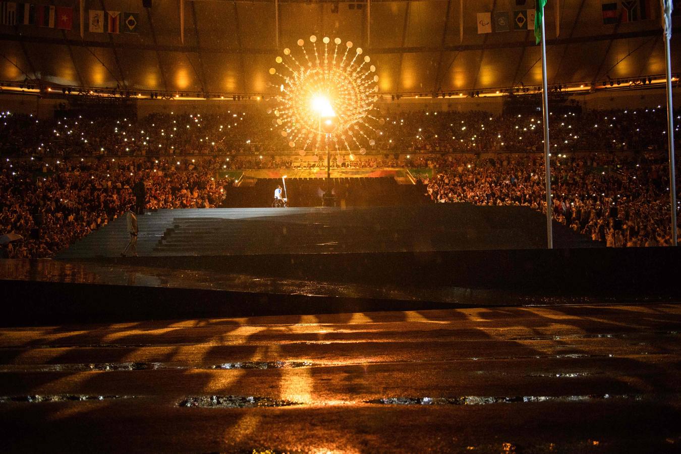 La ceremonia de inauguración de los Juegos Paralímpicos de Río