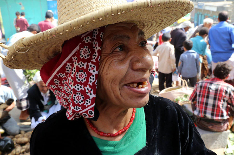 Fotos de la vida en Jafariya, igual que hace cien años