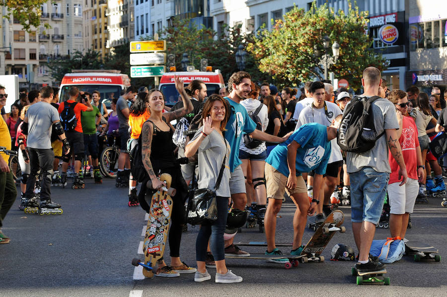 Patinada en Valencia