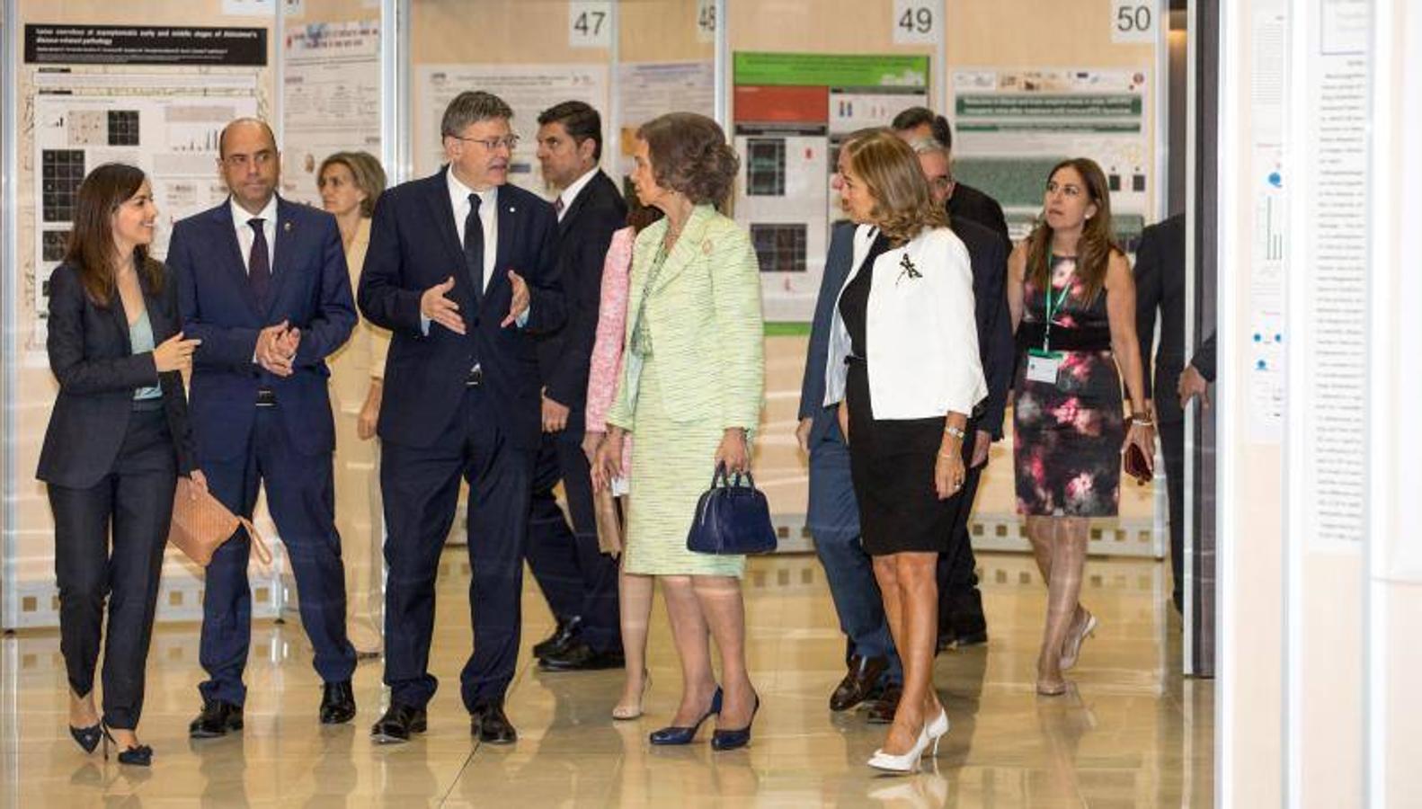 La Reina Sofía preside un congreso de enfermedades neurodegenerativas en Alicante