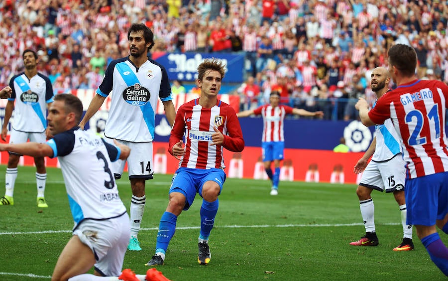 Griezmann descerraja al Deportivo