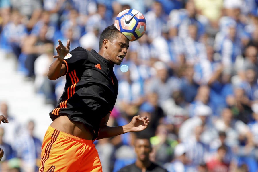 Las fotos de la victoria del Valencia en Butarque ante el Leganés (1-2)