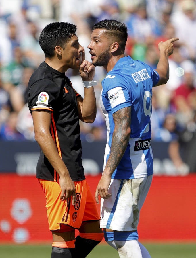 Las fotos de la victoria del Valencia en Butarque ante el Leganés (1-2)