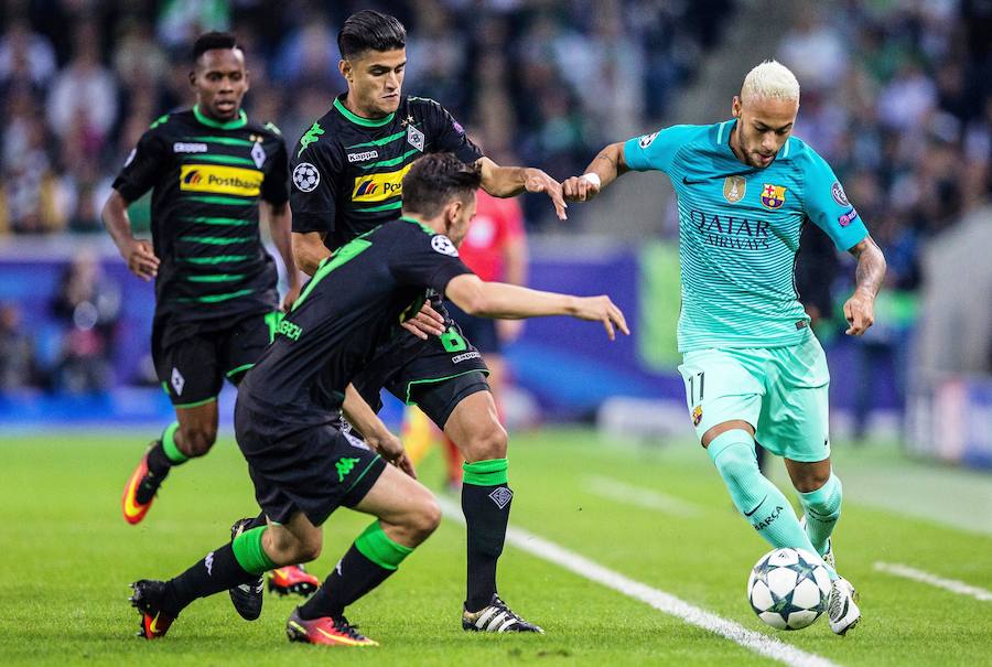 Las mejores imágenes del Mönchengladbach-Barcelona