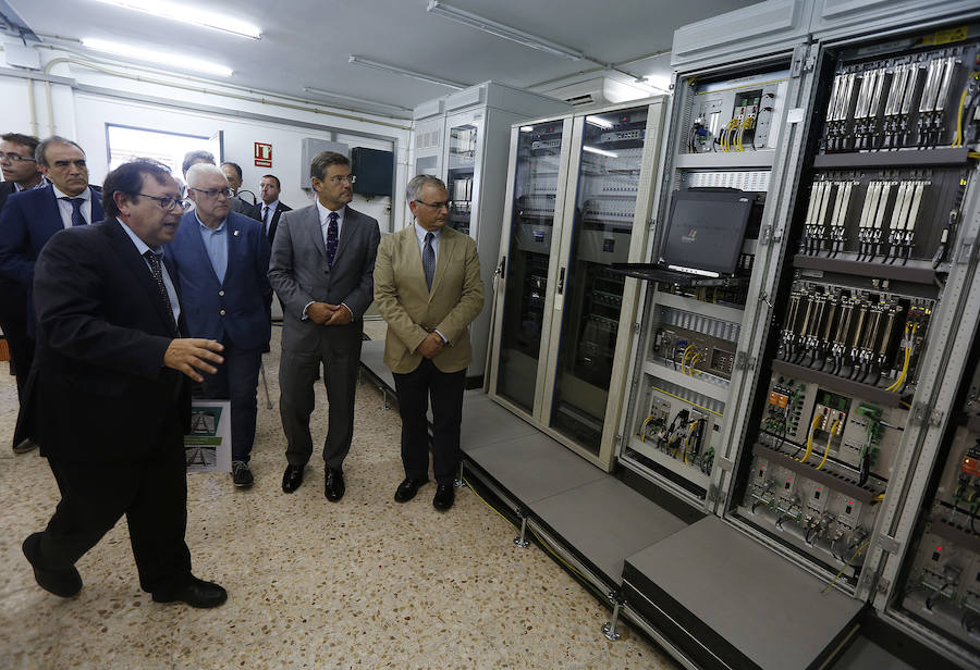 Fotos de las obras del Corredor Mediterráneo en Puçol