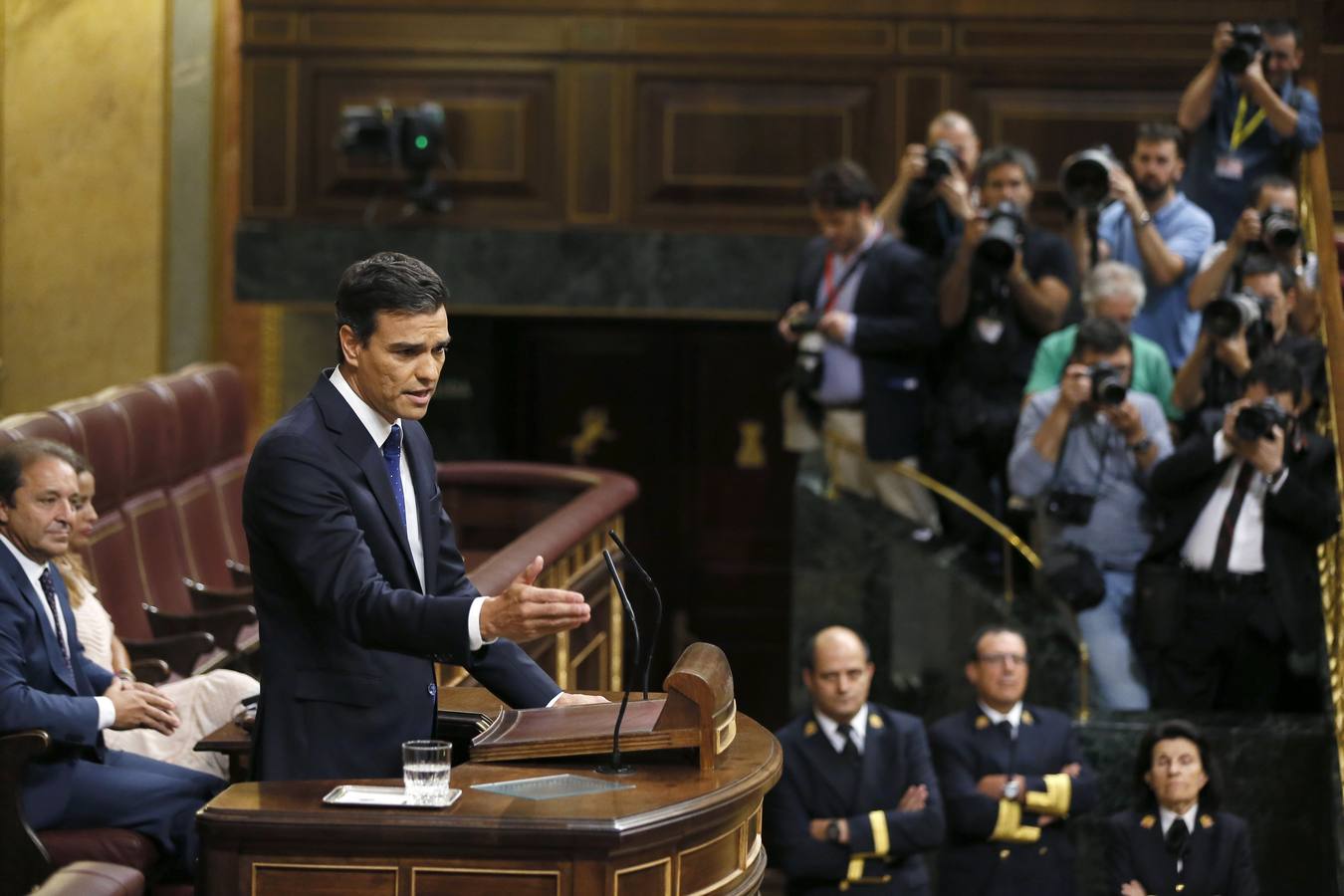 Las imágenes de Pedro Sánchez al frente de la secretaría general del PSOE