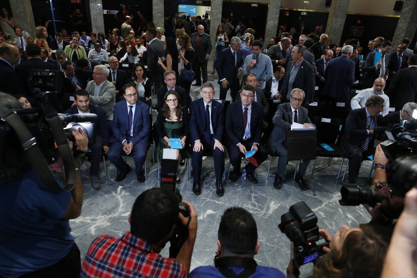 Acto para reivindicar una financiación justa para la Comunitat Valenciana