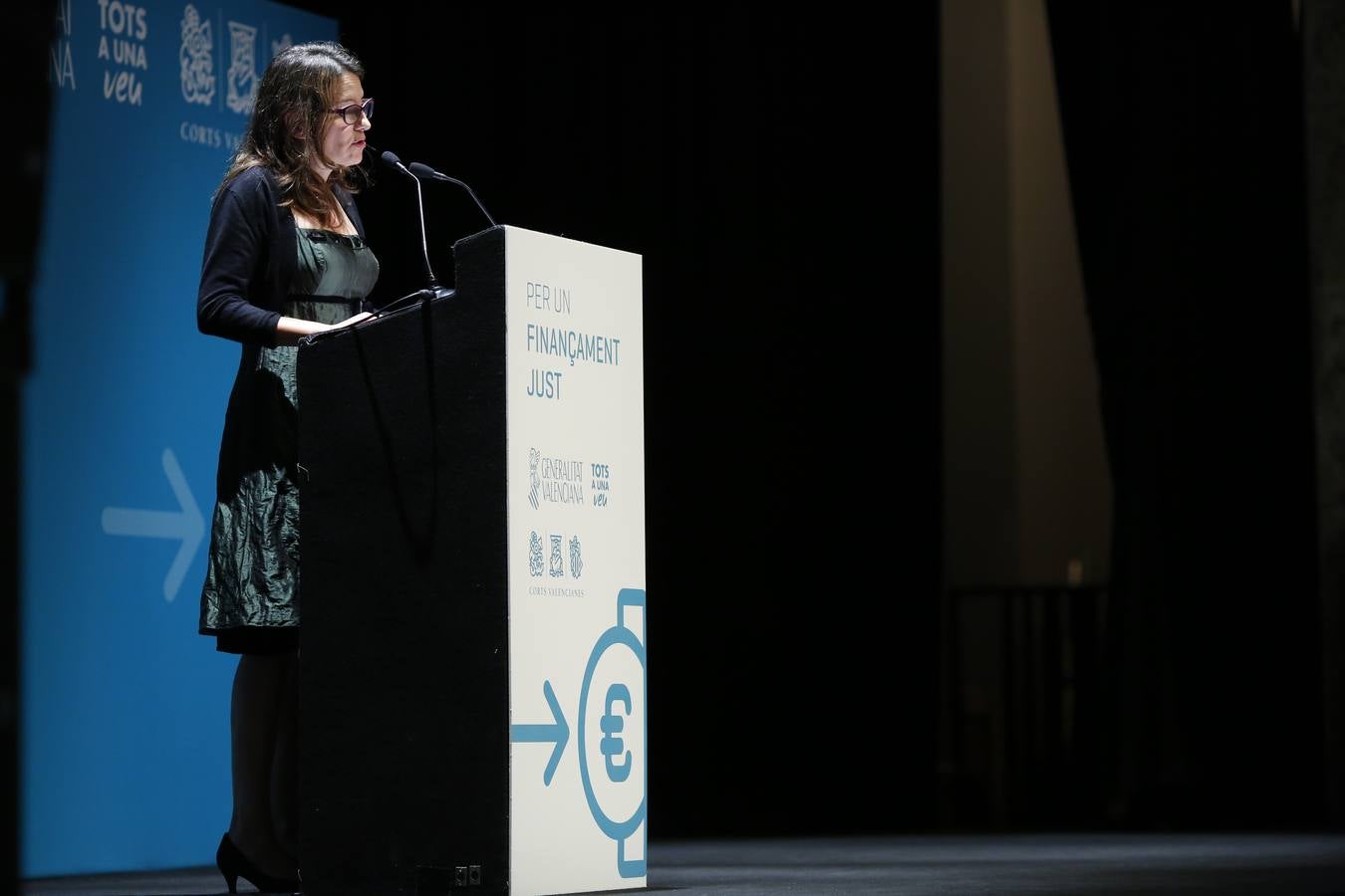 Acto para reivindicar una financiación justa para la Comunitat Valenciana