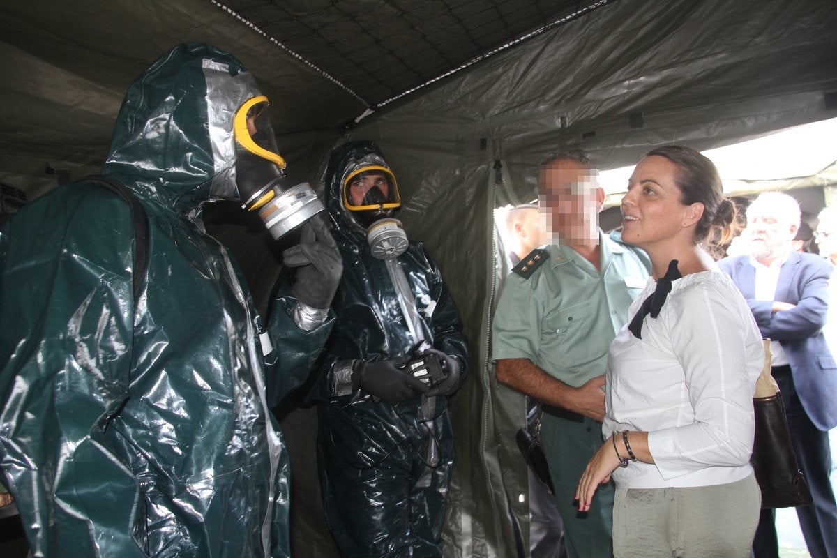 Fotos del simulacro contra la contaminación marina en el litoral de Valencia