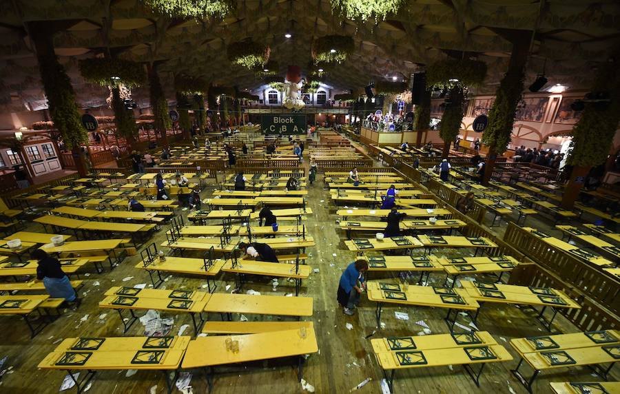 Último día del Oktoberfest