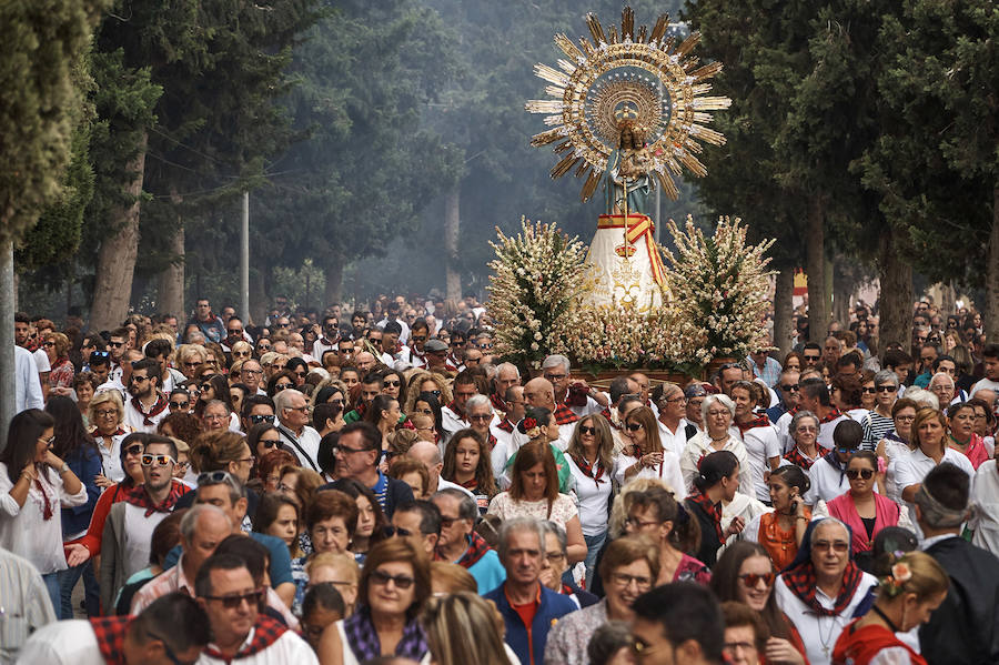 Devoción por la virgen maña en Benejúzar