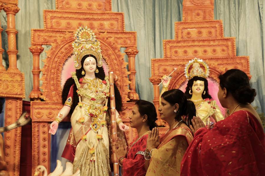 Durga Puja, una de las celebraciones más exóticas y multitudinarias de la India