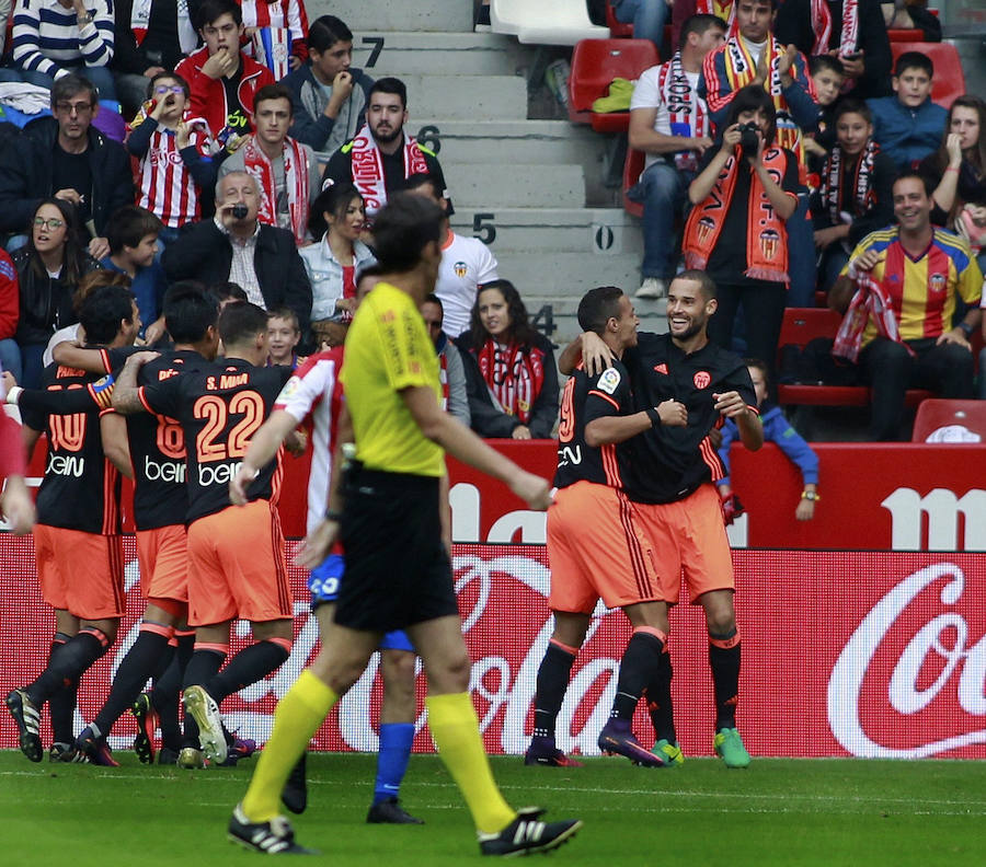 Las imágenes del Sporting-Valencia