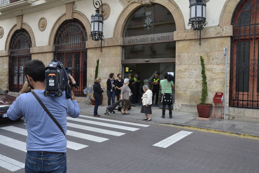 Registran el ayuntamiento de Sagunto en una operación contra la corrupción urbanística