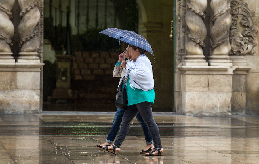 Las precipitaciones fuertes regresan a la provincia tras un año de sequía