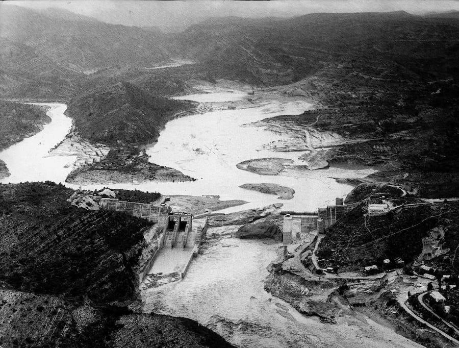 Fotos de la pantanada de Tous de 1982