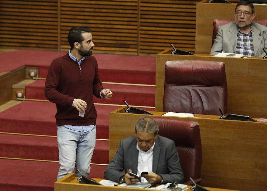 Fotos del pleno de les Corts