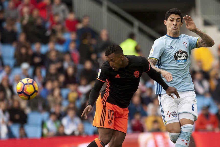 Imágenes del encuentro entre el Celta de Vigo y el Valencia CF