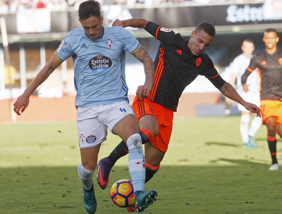 Imágenes del encuentro entre el Celta de Vigo y el Valencia CF