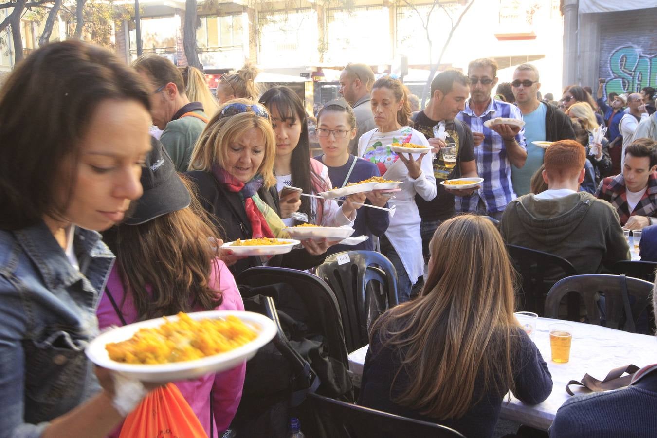 Fotos de la celebración de los 100 años de la primera piedra del Mercado Central