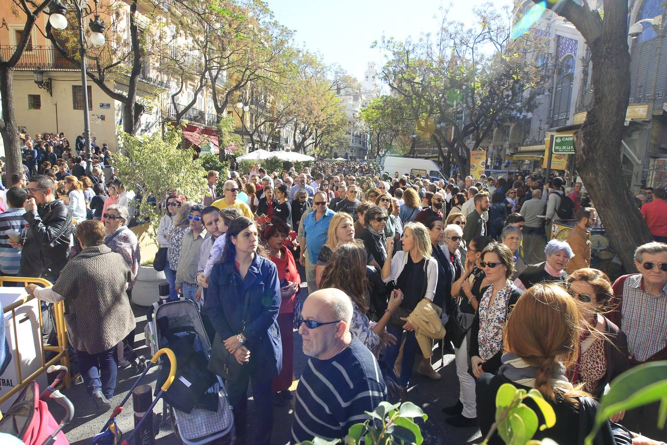Fotos de la celebración de los 100 años de la primera piedra del Mercado Central