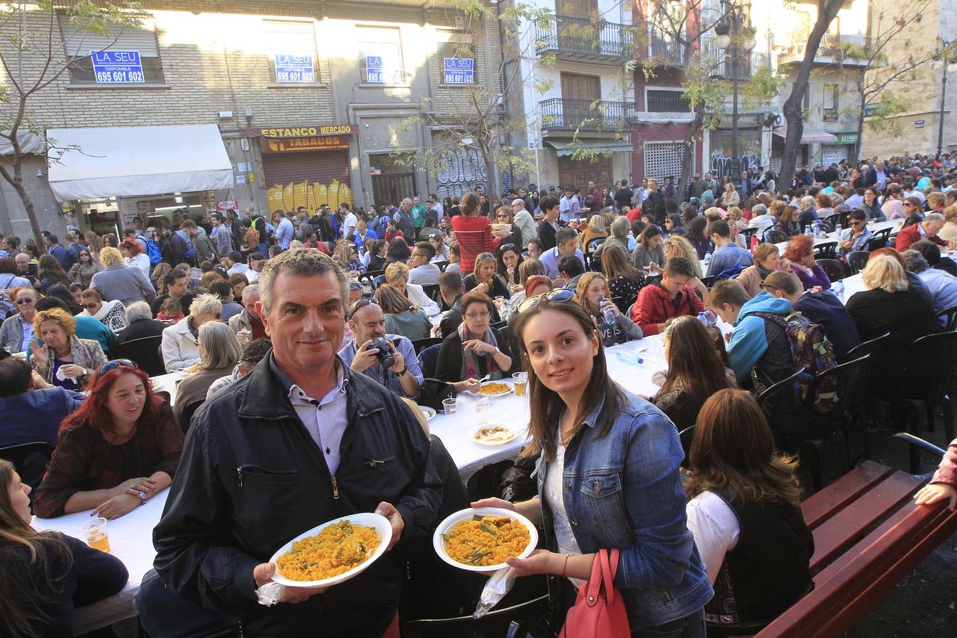 Fotos de la celebración de los 100 años de la primera piedra del Mercado Central