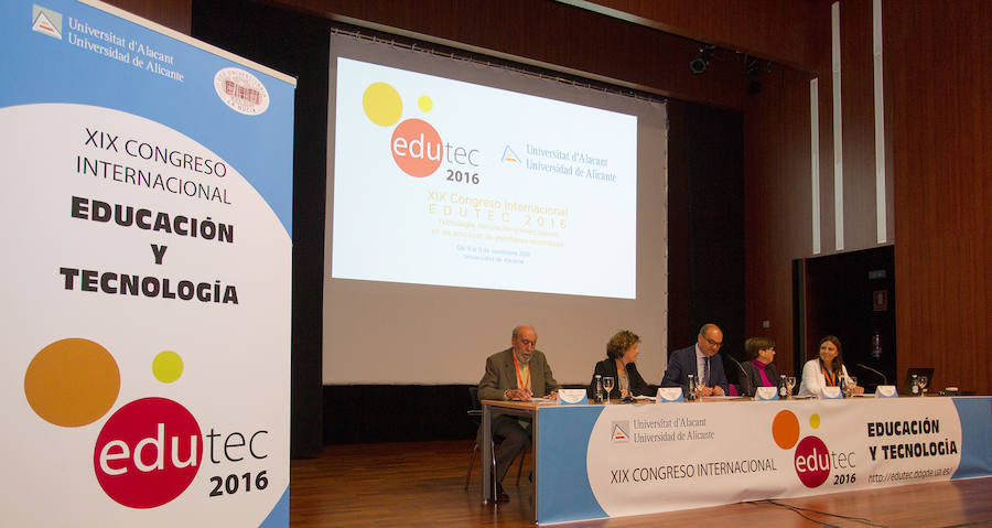 Inauguración del XIX Congreso Edutec 2016