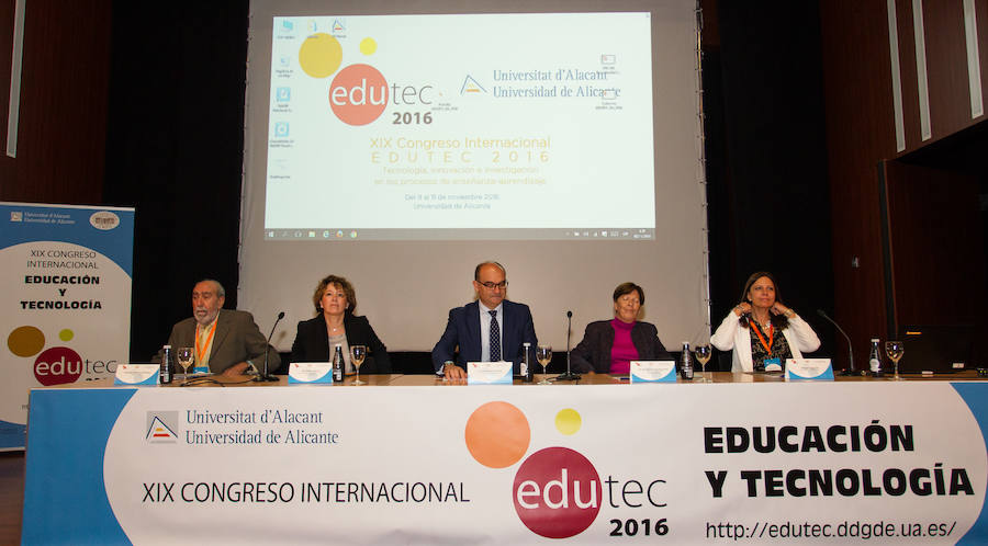 Inauguración del XIX Congreso Edutec 2016