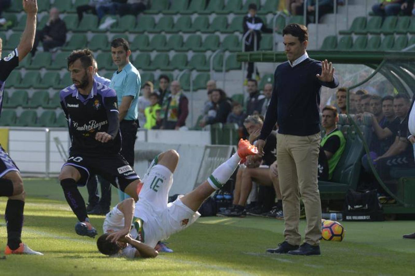 Las mejores imágenes del Elche - Valladolid (2-0)