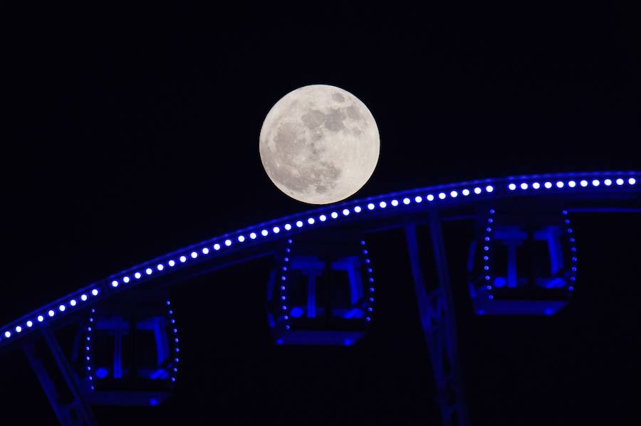 Así se ve la superluna 2016