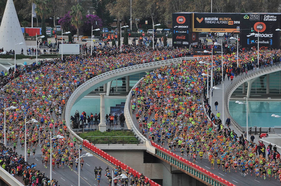 Fotos del Maratón de Valencia 2016