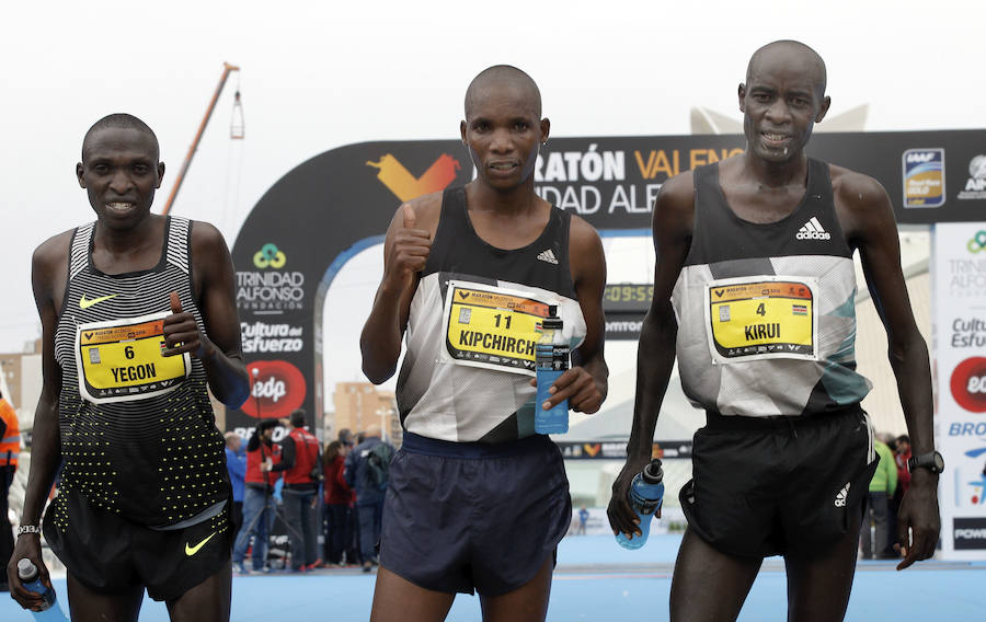 Imágenes del Maratón de Valencia