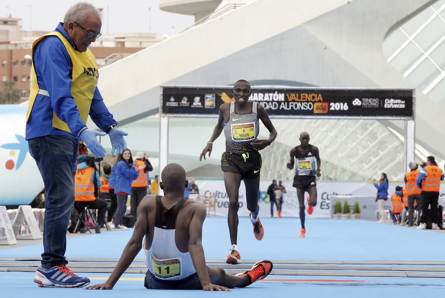 Imágenes del Maratón de Valencia