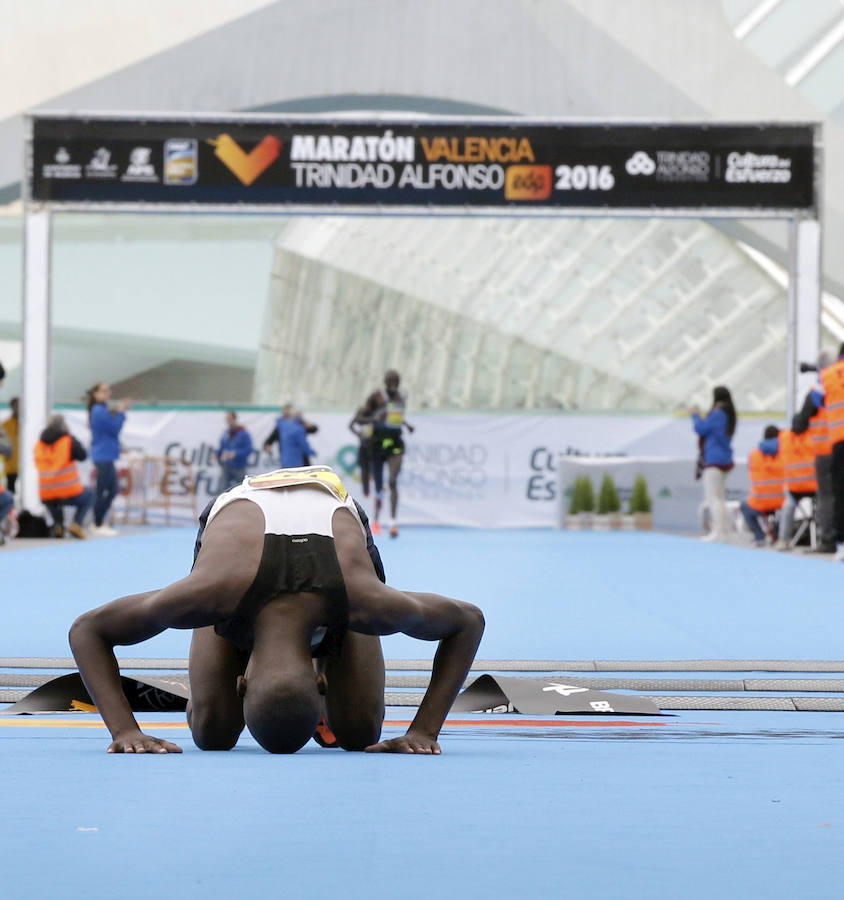 Imágenes del Maratón de Valencia